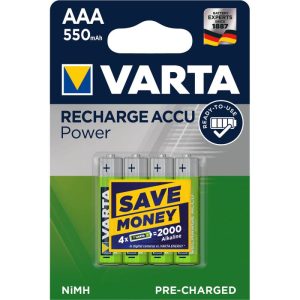 Varta AAA-Batterien R2U 550mAh 4 Stück Varta AAA-Batterien R2U 550mAh 4 Stück