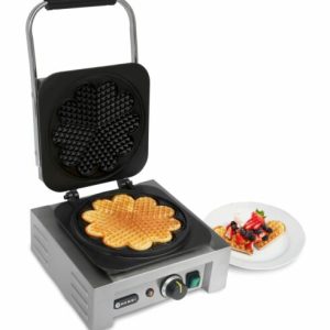 HENDI Waffeleisen Herz, 5 verbundene Herzen HENDI Waffeleisen Herz, 5 verbundene Herzen