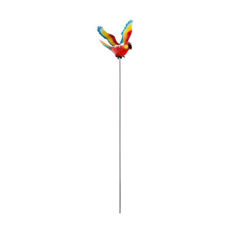 Kunstgewerbe Gehlmann Kunststoffstecker Papagei mehrfarbig 15 cm