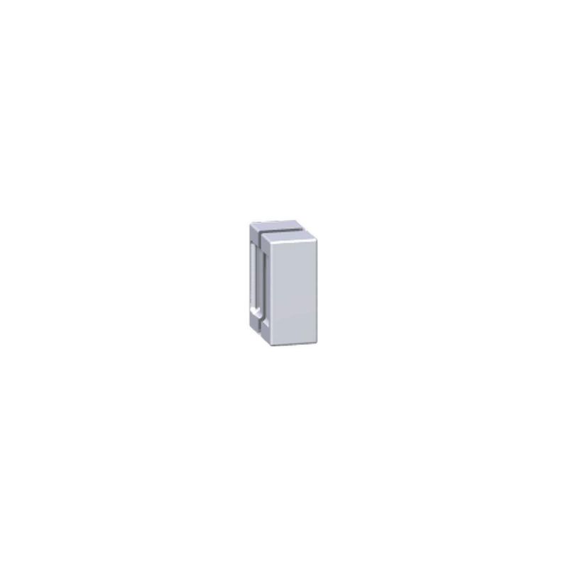 Scanbad Griff schmal 2 x 4,5 cm für Duschtür chrom