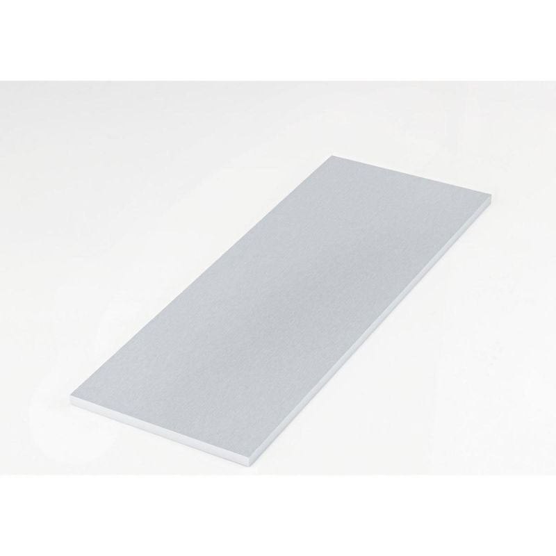 Regalboden Edelstahlgrau 800 x 300 x 16 mm