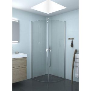 Scanbad SET Match Viertelkreis 90 cm Eisglas Scanbad SET Match Viertelkreis 90 cm Eisglas