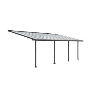 Palram Terrassenüberdachung Olympia 300 x 730 cm grau Palram Terrassenüberdachung Olympia 300 x 730 cm grau