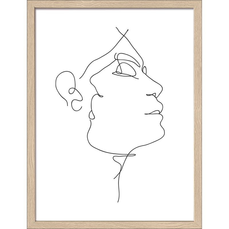 Framed-Art AN1326B25 30 x 40 33 x 43
