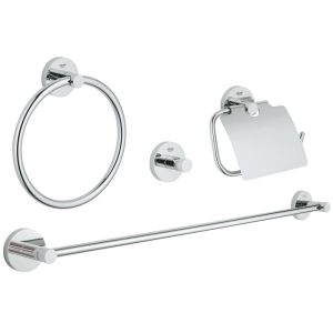Grohe Accessoires Set Essentials 4-in-1 chrom Grohe Accessoires Set Essentials 4-in-1 chrom