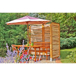 Zaunserie Haselnuss 90 x 180 cm Zaunserie Haselnuss 90 x 180 cm