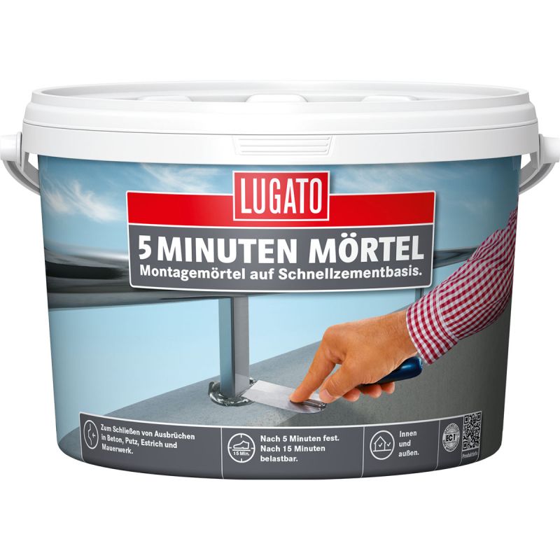Lugato 5-Minuten-Mörtel 10 kg