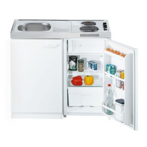 Respekta Levin Miniküche Pantry100SV 100 cm Weiß Respekta Levin Miniküche Pantry100SV 100 cm Weiß