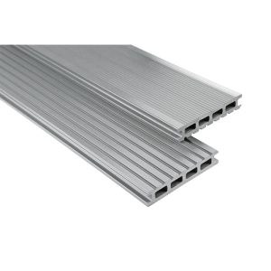 Kovalex WPC-Terrassenpaket matt grau 400 x 300 cm Kovalex WPC-Terrassenpaket matt grau 400 x 300 cm
