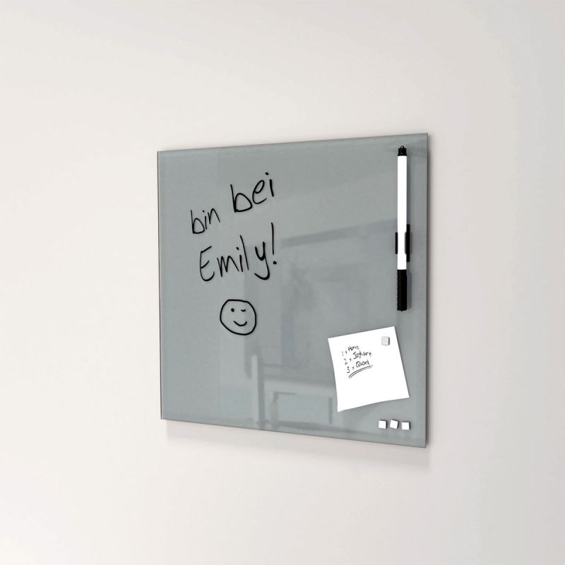Memo-Art grau 30 x 30 cm Memoboard