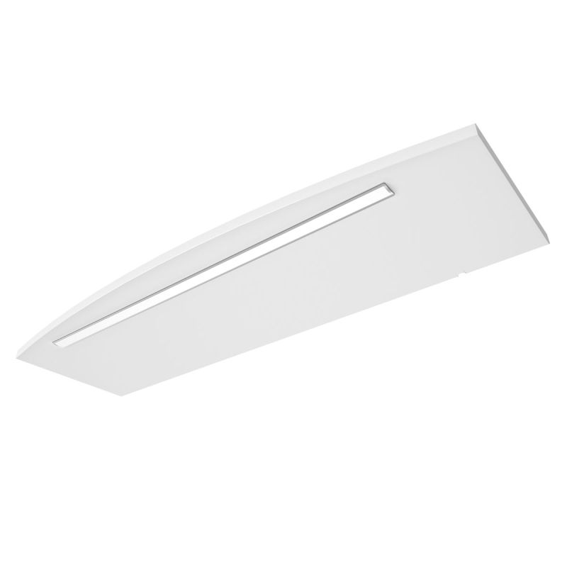 Pelipal Kranzbeleuchtung Asti weiß glänzend 82 x 1,6 x 26,5 cm
