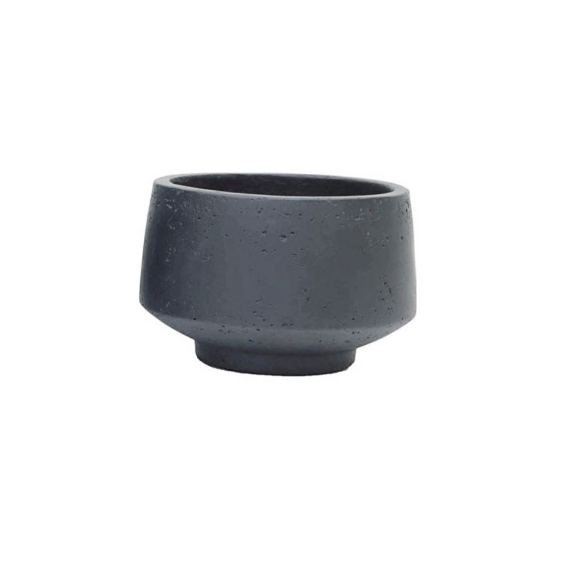 Haveson Pflanztopf PORES LxBxH 41 x 41 x 26 cm anthrazit