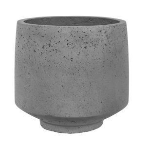 Haveson Pflanztopf PORES grau 42 x 42 x 38 cm Haveson Pflanztopf PORES grau 42 x 42 x 38 cm