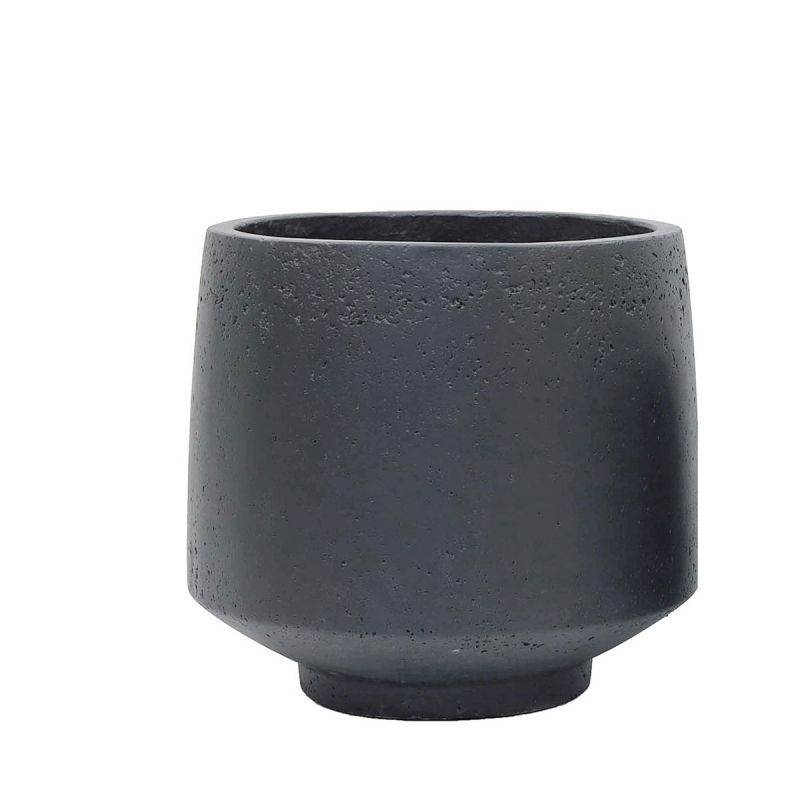 Haveson Pflanztopf PORES anthrazit 42 x 42 x 38 cm