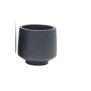 Haveson Pflanztopf PORES anthrazit 23 x 23 x 21 cm Haveson Pflanztopf PORES anthrazit 23 x 23 x 21 cm