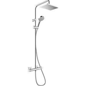 Hansgrohe Duschsystem Vernis Shape mit Thermostat chrom Hansgrohe Duschsystem Vernis Shape mit Thermostat chrom