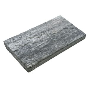 Terrassenplatte No1 Sahara weiß schwarz 48x24x3cm Terrassenplatte No1 Sahara weiß schwarz 48x24x3cm
