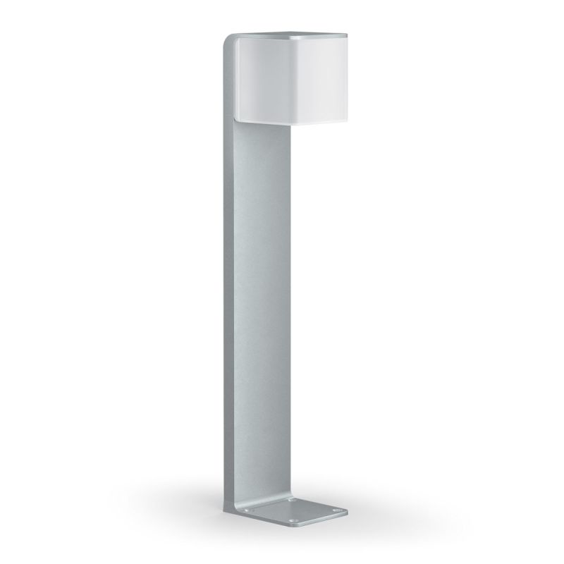 Steinel Standaußenleuchte mit Bewegungsmelder GL 80 SC iHF-Sensor silber