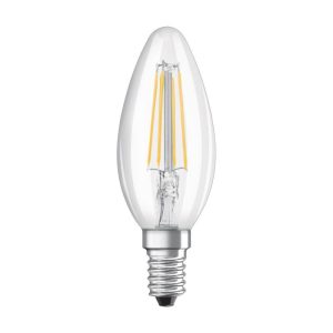 Osram 2x LED-Glühlampe Filament E14 4 Watt warmweiß klar Osram 2x LED-Glühlampe Filament E14 4 Watt warmweiß klar