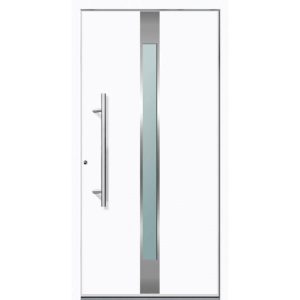 Aluminium Sicherheits-Haustür Rimini Superior 60 mm weiß 110 x 210 cm Anschlag links inkl Griffset Aluminium Sicherheits-Haustür Rimini Superior 60 mm weiß 110 x 210 cm Anschlag links inkl Griffset