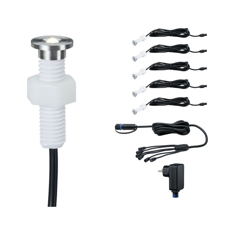 Paulmann Outdoor Plug und Shine Einbauleuchte Set MicroPen II inkl Driver