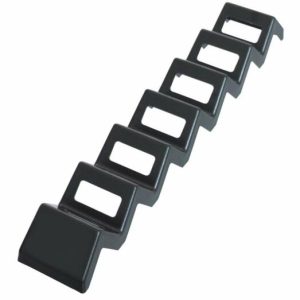 SCHNEIDER Snack-Verkaufsständer -Wellenform inkl. Öffnung, 560x45x86mm – schwarz SCHNEIDER Snack-Verkaufsständer -Wellenform inkl. Öffnung, 560x45x86mm – schwarz