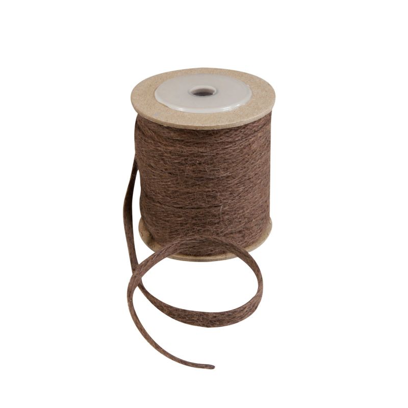 Windhager Jute-Band 1 x 2000 cm terrabraun