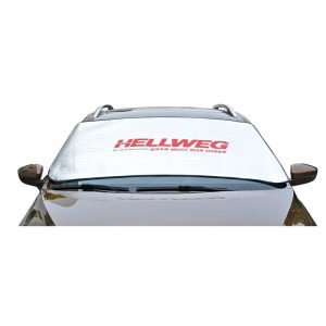 Frontscheibenabdeckung mit Hellweg-Logo 200 x 90 cm Frontscheibenabdeckung mit Hellweg-Logo 200 x 90 cm