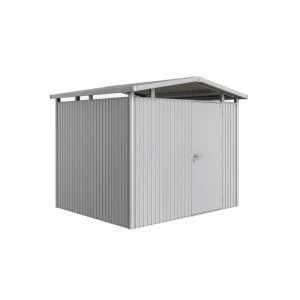 Biohort Gerätehaus Panorama Größe P3 silber-metallic mit Standardtür Biohort Gerätehaus Panorama Größe P3 silber-metallic mit Standardtür