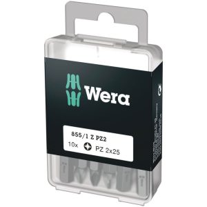 Wera Bit-Set DIY PZ 2 x 25 10-teilig Wera Bit-Set DIY PZ 2 x 25 10-teilig