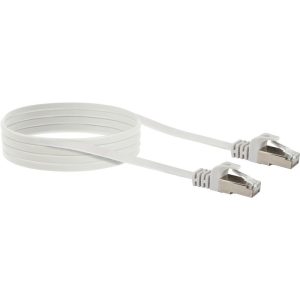 Schwaiger Ntzwerk-Flachkabel CAT6,10m weiß Schwaiger Ntzwerk-Flachkabel CAT6,10m weiß