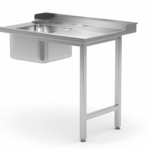 HENDI Zulauftisch für Geschirrspüler 1200x700x850 rechte Seite HENDI Zulauftisch für Geschirrspüler 1200x700x850 rechte Seite