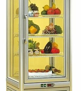 Panormavitrine Prisma 400 TNV-PF bronze 680x690x1795mm Panormavitrine Prisma 400 TNV-PF bronze 680x690x1795mm