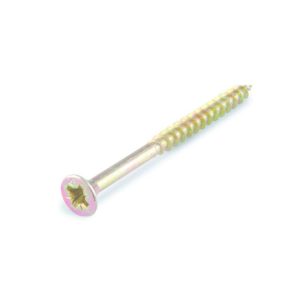 Suki Holzschrauben Basic Senkkopf 5 x 80 mm Kreuzschlitz 5 Stück