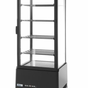 ARKTIC Aufsatz Kühlvitrine 98 Liter 452x406x(H)1116mm – schwarz ARKTIC Aufsatz Kühlvitrine 98 Liter 452x406x(H)1116mm – schwarz