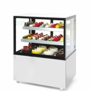 ARKTIC Kühlvitrine mit 2 Regalen 300L, 915mm ARKTIC Kühlvitrine mit 2 Regalen 300L, 915mm