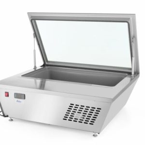 ARKTIC Aufsatz Tiefkühlvitrine 77L für 8×1/6 oder 4×1/3 GN ARKTIC Aufsatz Tiefkühlvitrine 77L für 8×1/6 oder 4×1/3 GN