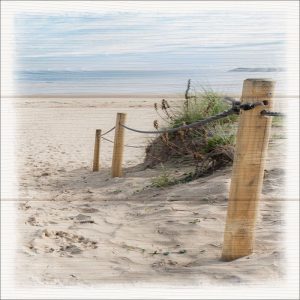 Canvas-Art Strand 30 x 30 cm