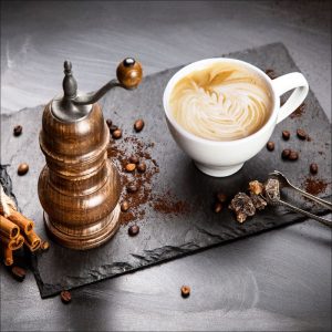 Glas-Art Cafe I 30 x 30 Glasbild Glas-Art Cafe I 30 x 30 Glasbild