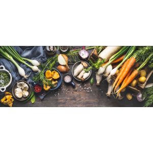Glas-Art Kitchen Utensils II 30 x 80 Glasbild