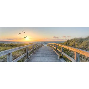 Glas-Art Birds Above Lost Sea 30 x 80 Glasbild Glas-Art Birds Above Lost Sea 30 x 80 Glasbild