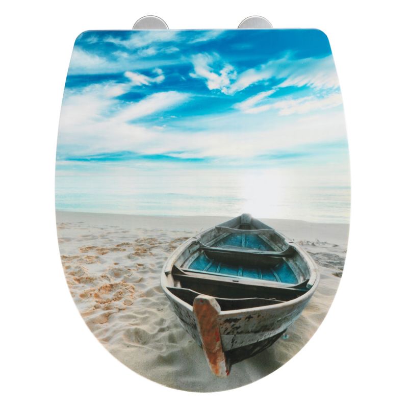 Wenko WC-Sitz Boat High Gloss Thermoplast