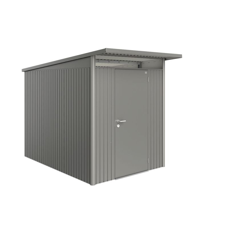 Biohort Gerätehaus AvantGarde A3 quarzgrau metallic mit Standardtür