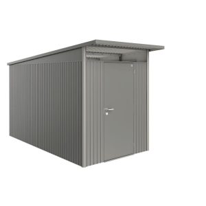 Biohort Gerätehaus AvantGarde A4 quarzgrau metallic mit Standardtür Biohort Gerätehaus AvantGarde A4 quarzgrau metallic mit Standardtür