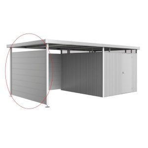 Biohort Seitenwand für Seitendach zu Gerätehaus HighLine H5 silber-metallic Biohort Seitenwand für Seitendach zu Gerätehaus HighLine H5 silber-metallic