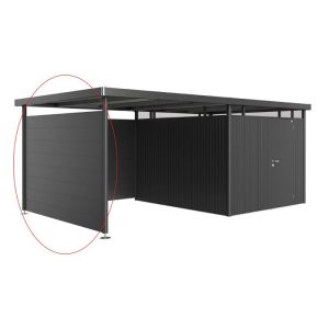 Biohort Seitenwand für Seitendach zu Gerätehaus HighLine H5 dunkelgrau-metallic Biohort Seitenwand für Seitendach zu Gerätehaus HighLine H5 dunkelgrau-metallic