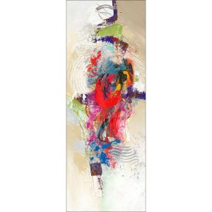 Canvas-Art Colourful Abstract 30 x 80 cm Canvas-Art Colourful Abstract 30 x 80 cm