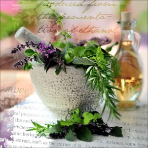 Canvas-Art Herbage pestle I 30 x 30 cm Canvas-Art Herbage pestle I 30 x 30 cm