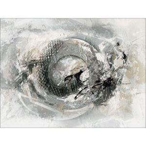 Canvas-Art Grey and Silver III 90 x 120 cm Canvas-Art Grey and Silver III 90 x 120 cm