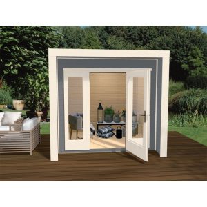 Weka Designhaus 263 Größe 1 235 x 241 cm grau Weka Designhaus 263 Größe 1 235 x 241 cm grau